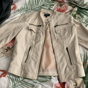 Leather jacket, never worn